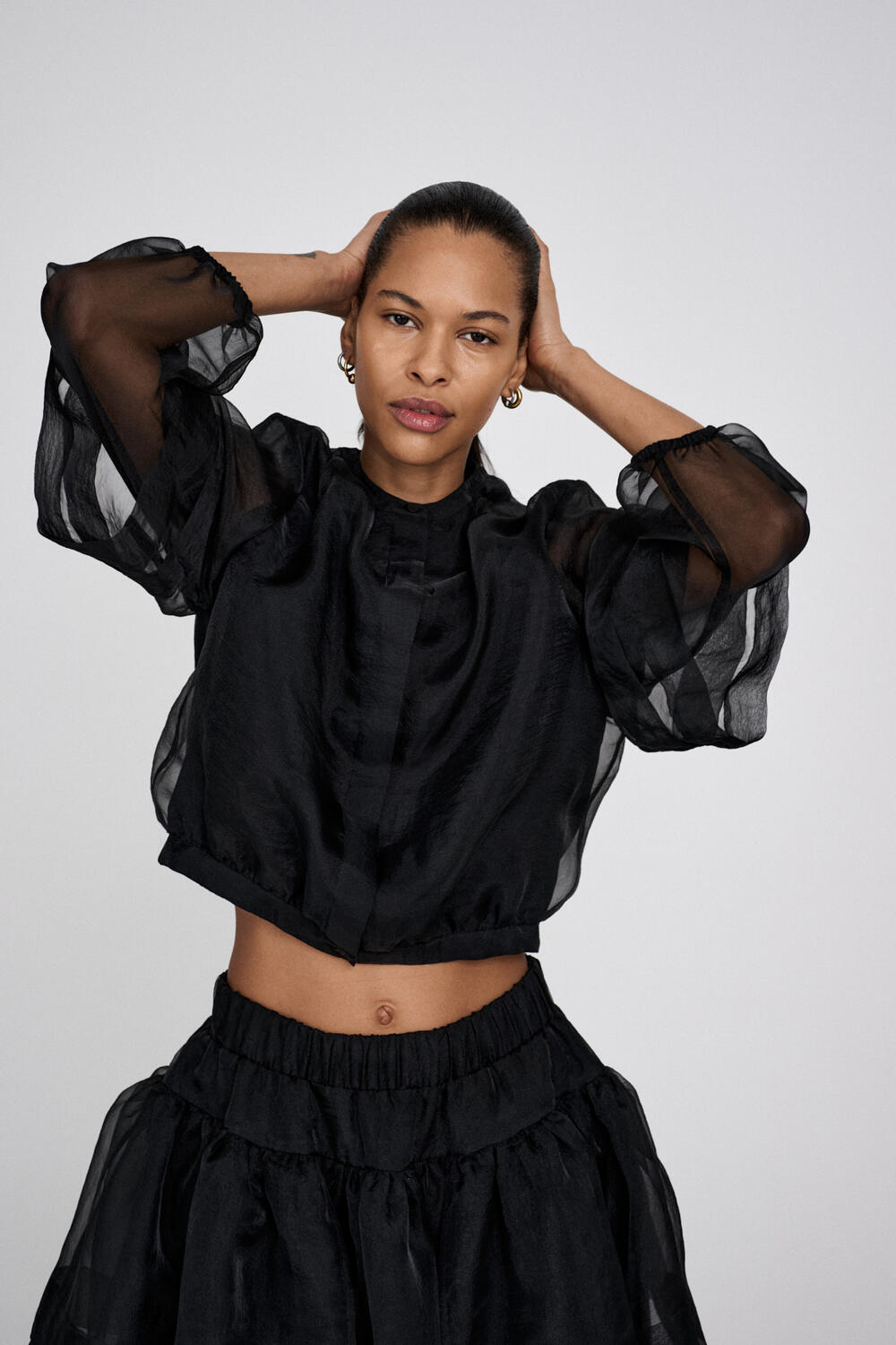 Everlyn bluse - sort